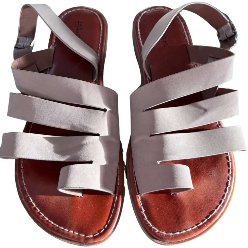 Indigo Red Sandals Size 10